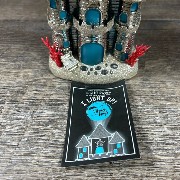 Bath and Body Works Wallflower Plug In Light Up BEACH DAY Sand Castle Projector - Picture 3 of 8